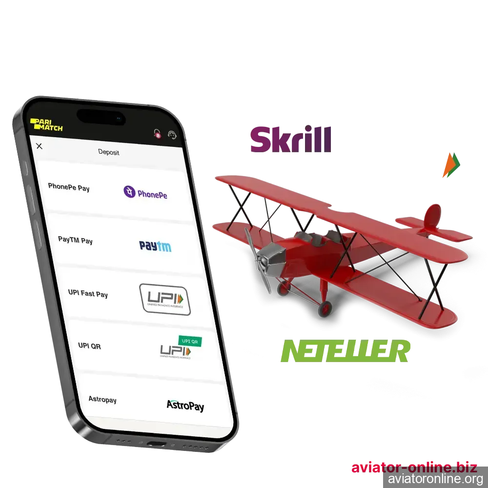 Use convenient and favourable methods of funding your casino account to play Aviator.