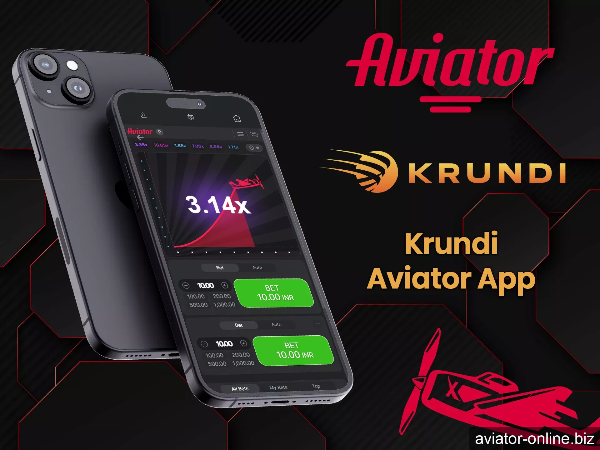 If you like to play Aviator from your phone, the Krundi platform is great for that.