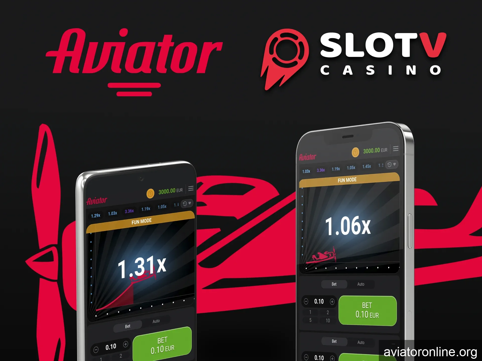 Choose your device to play Aviator on SlotV.